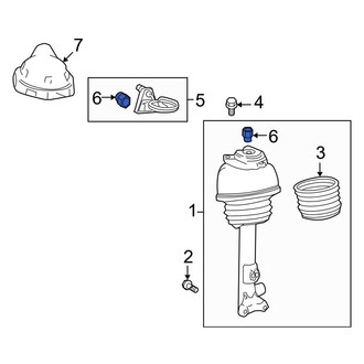 Mercedes-Benz OE - Air Suspension Compressor Line Adapter