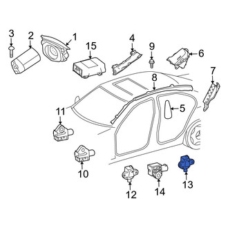 Mercedes-Benz OE - Front Air Bag Impact Sensor