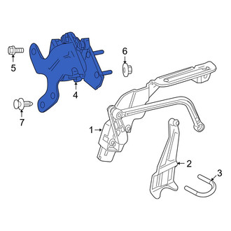 Mercedes-Benz OE - Rear Left Headlight Level Sensor