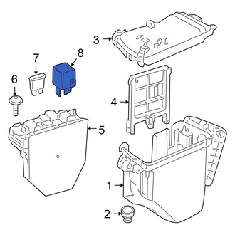Mercedes-Benz OE - Accessory Power Relay
