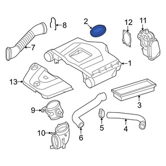 Mercedes-Benz OE - Air Filter Housing Gasket