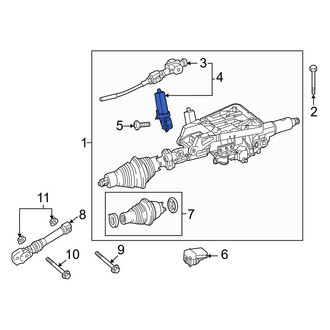 Mercedes-Benz OE - Steering Column Tilt Motor