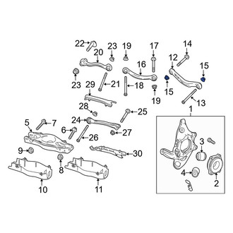 Mercedes-Benz OE - Running Board Nut