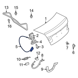 Mercedes-Benz OE - Front Left Door Latch Assembly