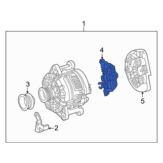 Mercedes-Benz OE - Charging System Voltage Regulator