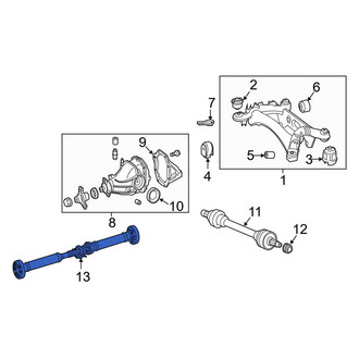 Mercedes-Benz OE - Front Drive Shaft