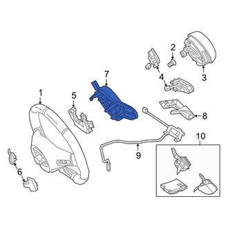 Mercedes-Benz OE - Upper Steering Wheel Trim