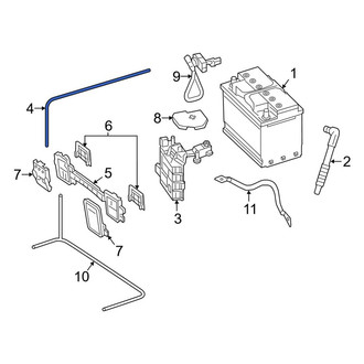 Mercedes-Benz OE - Battery Cable
