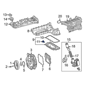 Mercedes-Benz OE - Engine Oil Drain Plug