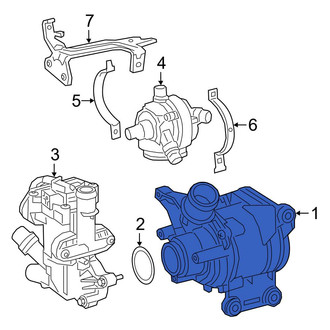 Mercedes-Benz OE - Engine Water Pump