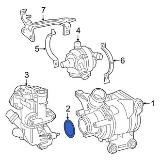 Mercedes-Benz OE - Engine Water Pump O-Ring