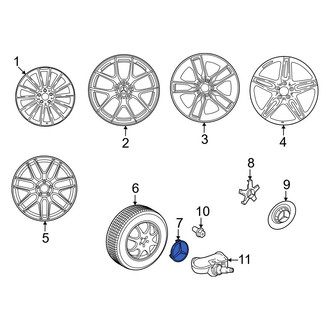 Mercedes-Benz OE - Wheel Cap