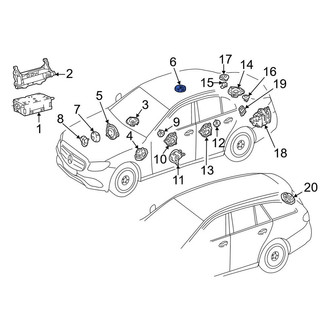 Mercedes-Benz OE - Center Speaker