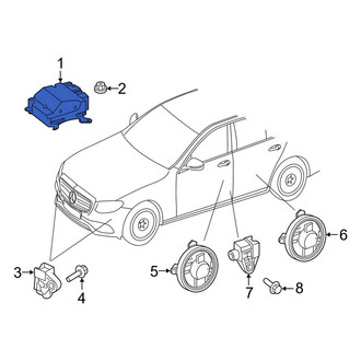 Mercedes-Benz OE - Air Bag Control Module