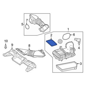 Mercedes-Benz OE - Air Filter Housing Gasket