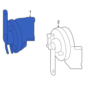 Mercedes-Benz OE - Left Horn