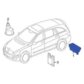 Mercedes-Benz OE - Back Glass Release Switch