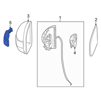 Mercedes-Benz OE - Front Left Turn Signal Light Lens