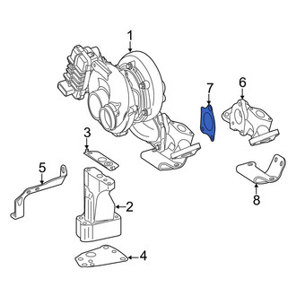 Mercedes-Benz OE - Turbocharger Gasket
