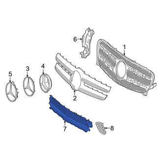 Mercedes-Benz OE - Front Lower Center Grille