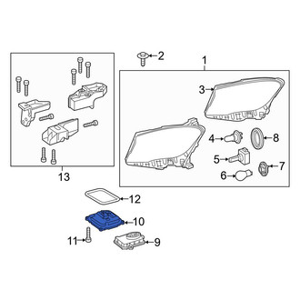 Mercedes-Benz OE - Front Headlight Control Module