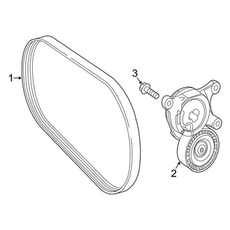 Mercedes-Benz OE - Cooling - Belts & Pulleys (With High Output)