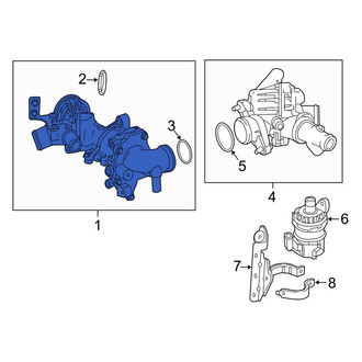 Mercedes-Benz OE - Engine Water Pump