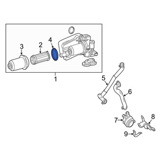 Mercedes-Benz OE - Transmission Filter Housing O-Ring