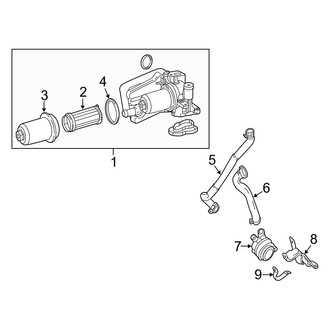 Mercedes-Benz OE - Cooling - Trans Oil Cooler (With High Output)