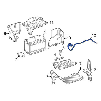 Mercedes-Benz OE - Battery Cable