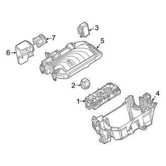 Mercedes-Benz OE - Electrical - Fuse & Relay (Engine Compartment)