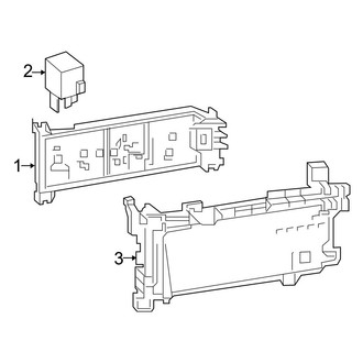 Mercedes-Benz OE - Electrical - Fuse & Relay (Instrument Panel)