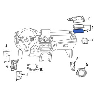 Mercedes-Benz OE - Battery Control Module