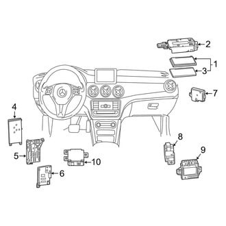 Mercedes-Benz OE - Electrical Components (Control Modules, Instrument Panel)