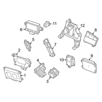 Mercedes-Benz OE - Electrical Components (Control Modules, Rear End)