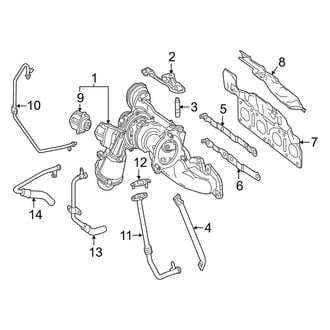 Mercedes-Benz OE - Engine - Turbocharger & Components (W/O High Output)