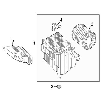 Mercedes-Benz OE - Engine - Air Intake (With High Output), (Base / 4Matic)