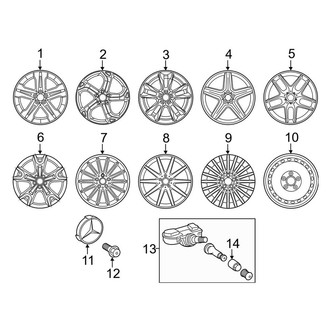 Mercedes-Benz OE - Wheels
