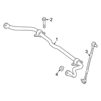 Mercedes-Benz OE - Front Suspension - Stabilizer Bar & Components
