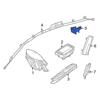 Mercedes-Benz OE - Left Curtain Air Bag