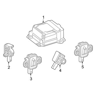Mercedes-Benz OE - Restraint Systems - Air Bag Components (Modules & Sensors)