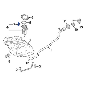 Mercedes-Benz OE - Fuel Pressure Sensor