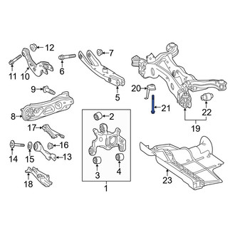 Mercedes-Benz OE - Suspension Crossmember Bolt