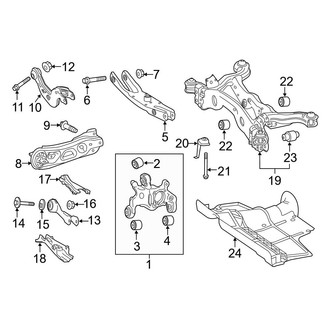 Mercedes-Benz OE - Rear Suspension - Suspension Components