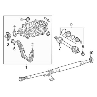 Mercedes-Benz OE - Rear Suspension - Axle & Differential