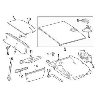 Mercedes-Benz OE - Rear Body & Floor - Interior Trim
