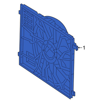 Mercedes-Benz OE - Engine Cooling Fan Assembly
