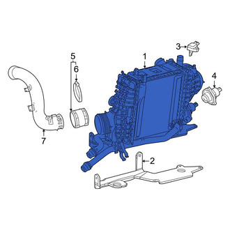 Mercedes-Benz OE - Intercooler
