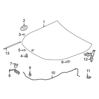 Mercedes-Benz OE - Hood & Components