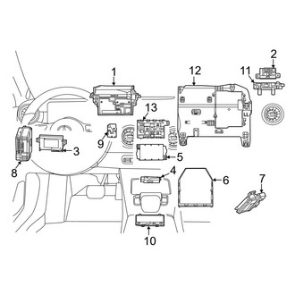 Mercedes-Benz OE - Electrical Components (Cabin Control Modules)